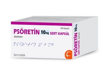 PSORETIN 10 MG SERT KAPSUL (100 KAPSUL)